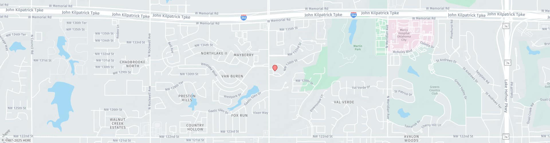 Location Map: 13128 N Macarthur Blvd Oklahoma City, OK 73142